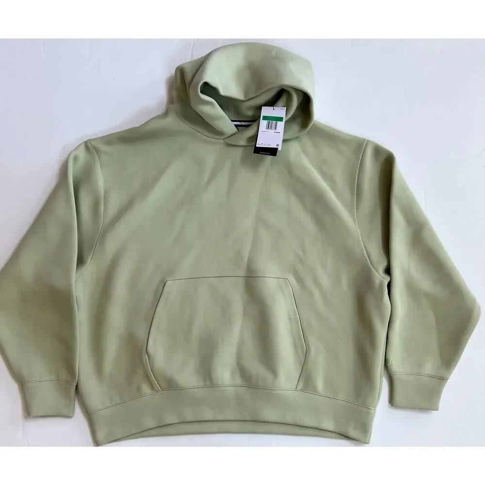 Nike Tech Fleece Hoodie FZ0744-371 Olive Aura Men's Size XL-TALL New